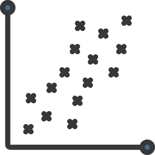 Scatter graph