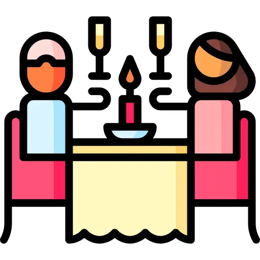 Romantic dinner