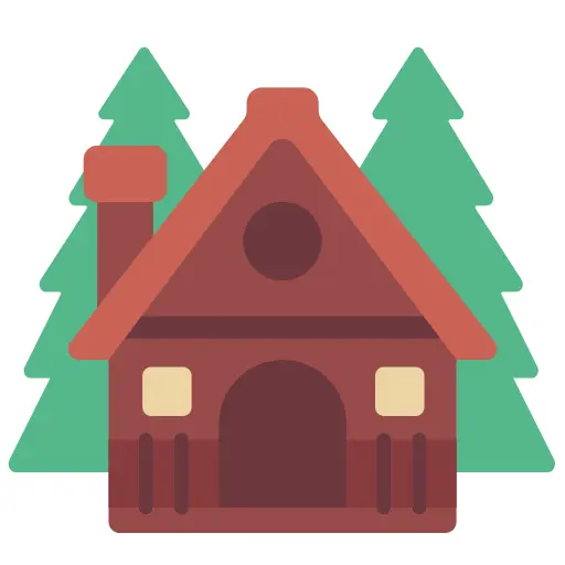 Wood cabin