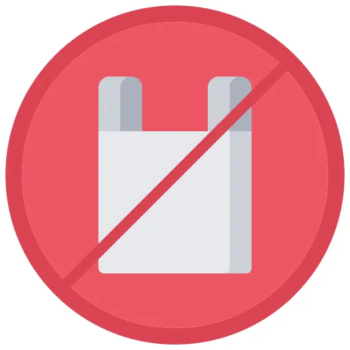 No plastic bags