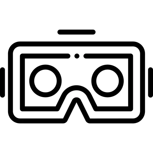 Virtual reality glasses