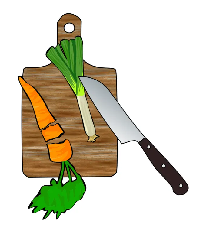 Cut veggies