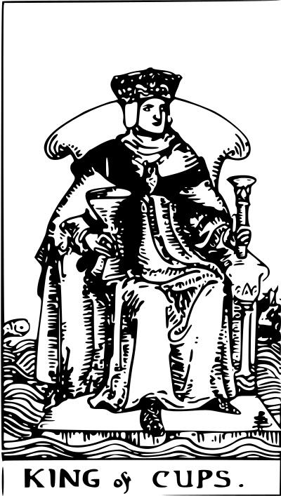 King of cups tarot card