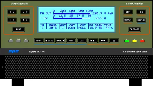 Linear amplifier vector image