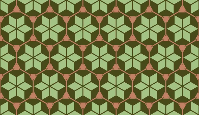 Background pattern in chains