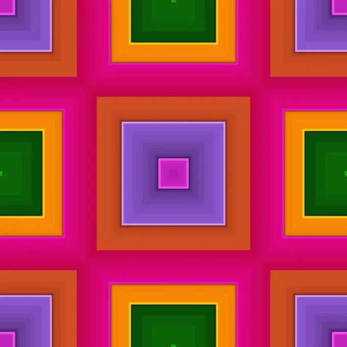 Seamless tile in many colors