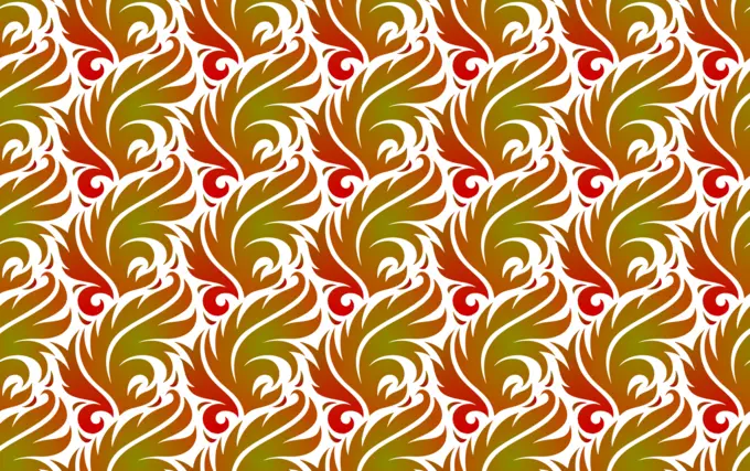 Autumn leaves pattern
