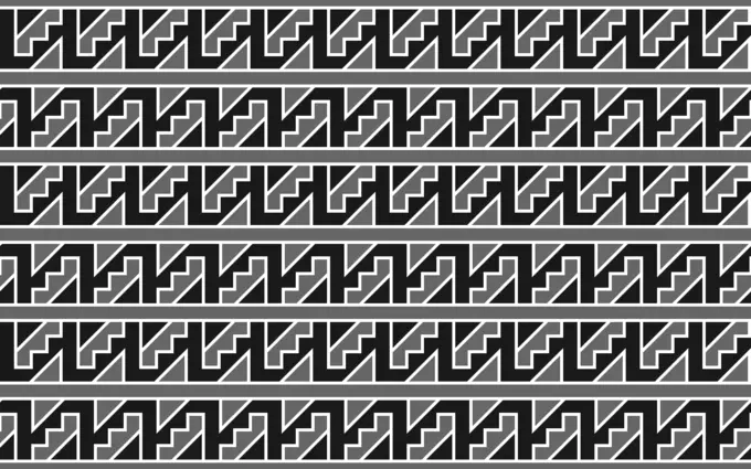 Gray geometrical pattern