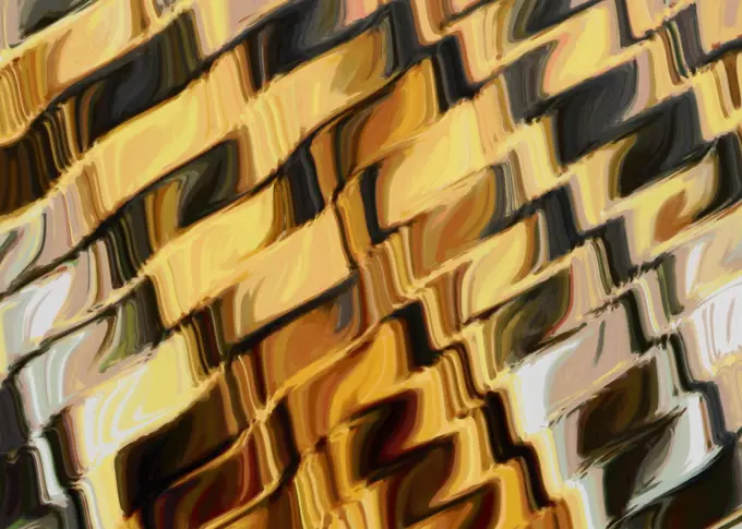 Background pattern in golden shine