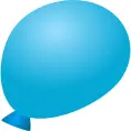 Blue balloon