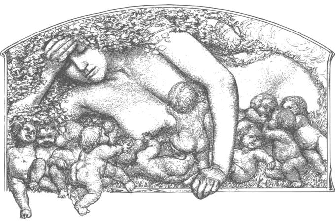 Motherhood vector image