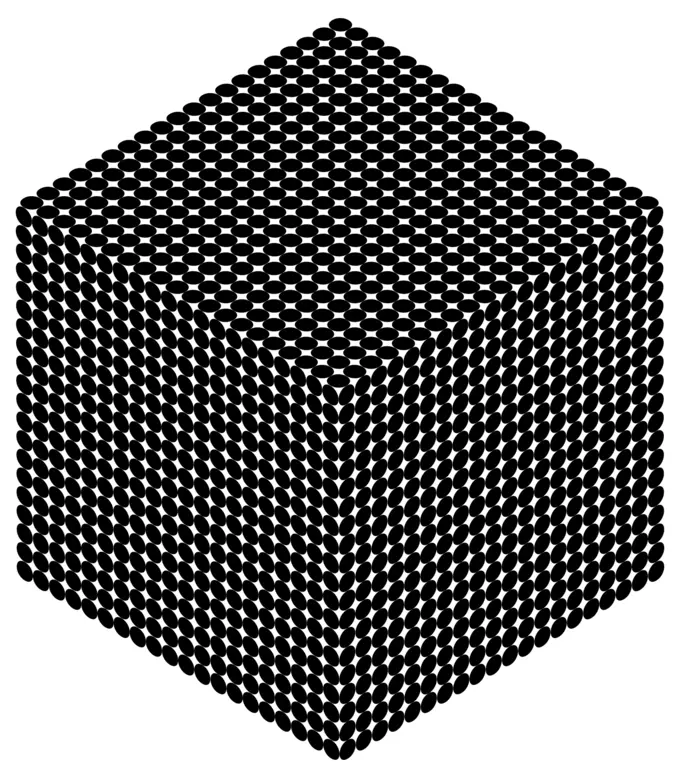 Isometric circles cube