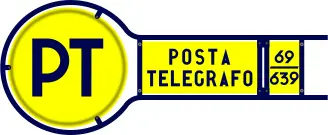 Post office sign