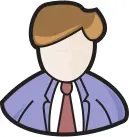 Suited man avatar