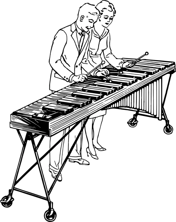 Marimba players