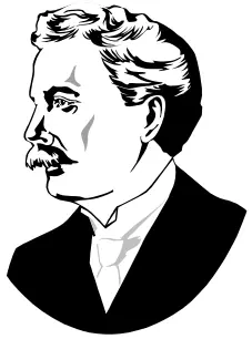 Luther Burbank vector image
