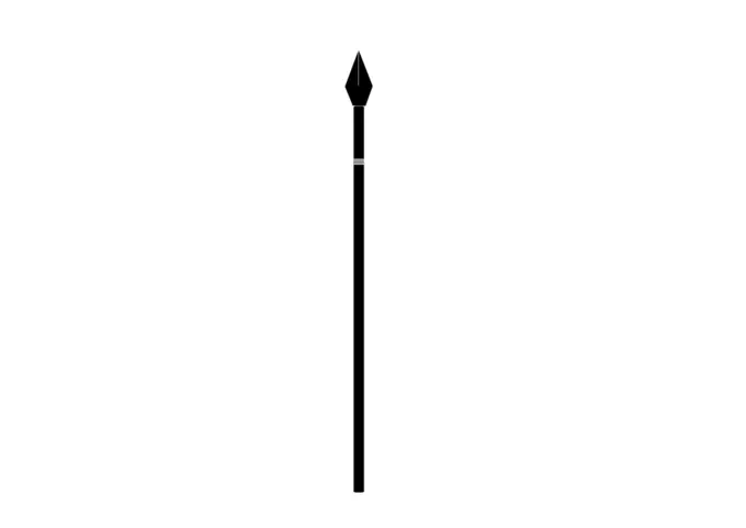 Spear silhouette