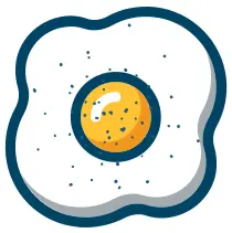 Poached egg
