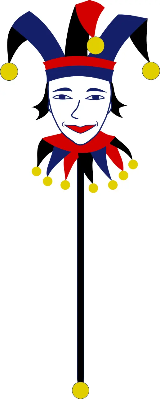 Colorful jester