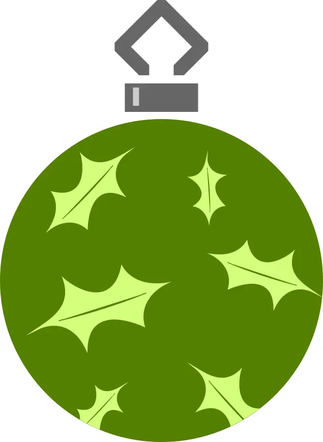 Simple tree bauble image