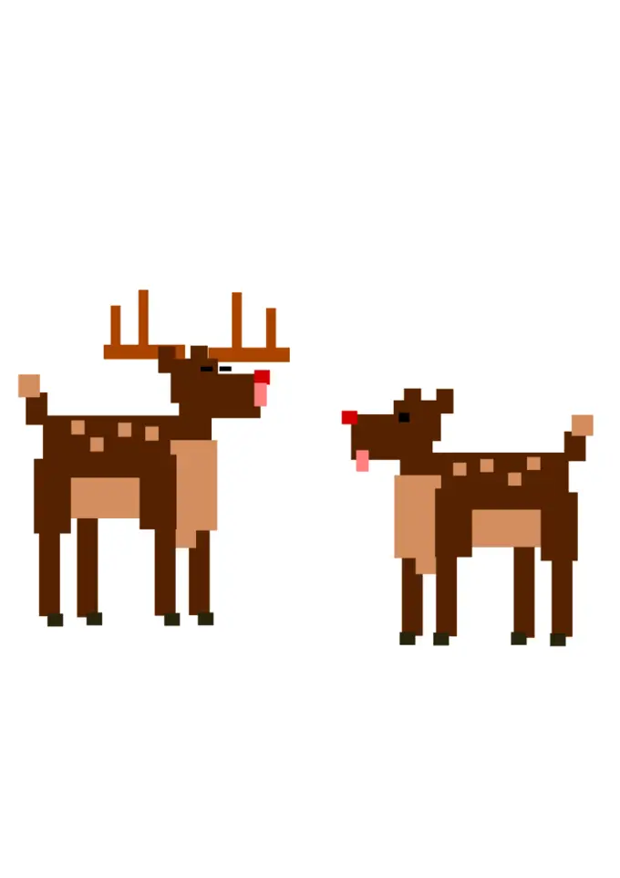 Strange deer