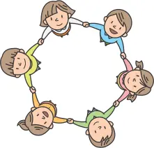 Children in circle