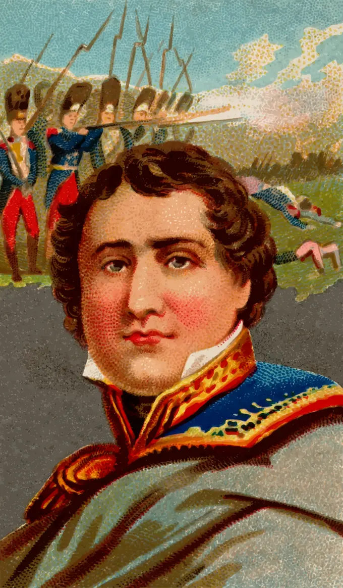 General Soult vector image