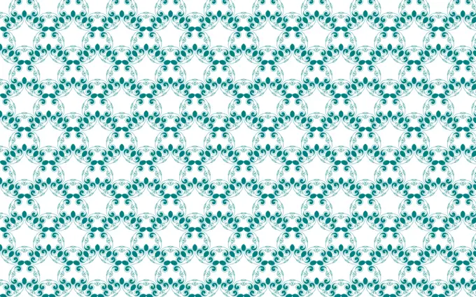 Flourish blue design