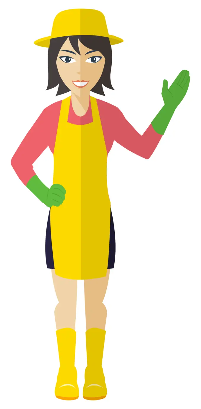 Gardening woman