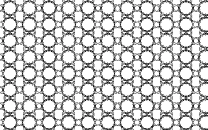 Vintage circle pattern