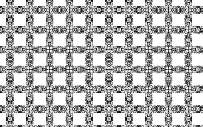 Antique cross pattern