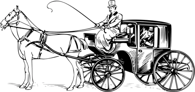 Brougham drawing