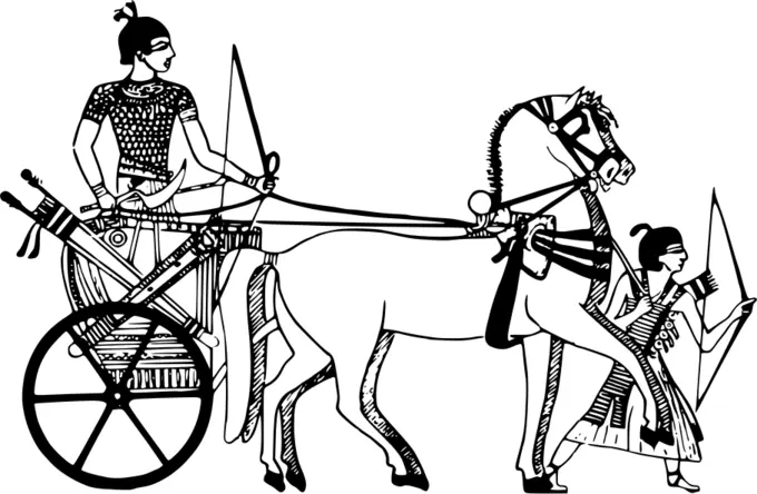 Ancient Egyptian war chariot