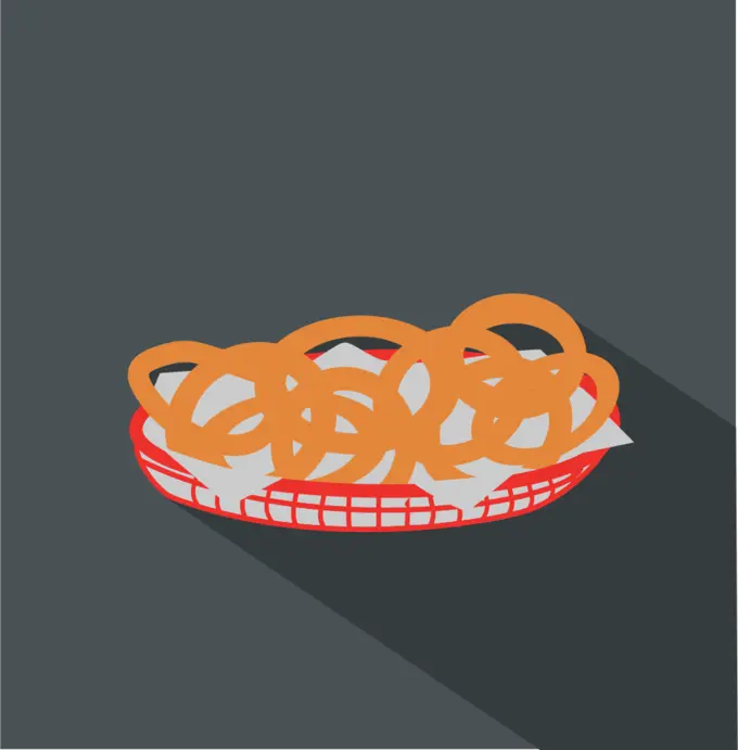 Onion rings icon
