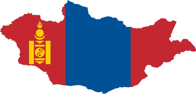 Mongolia's map