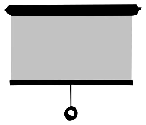 Projection screen