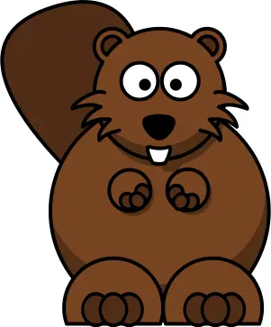 Cartoon beaver