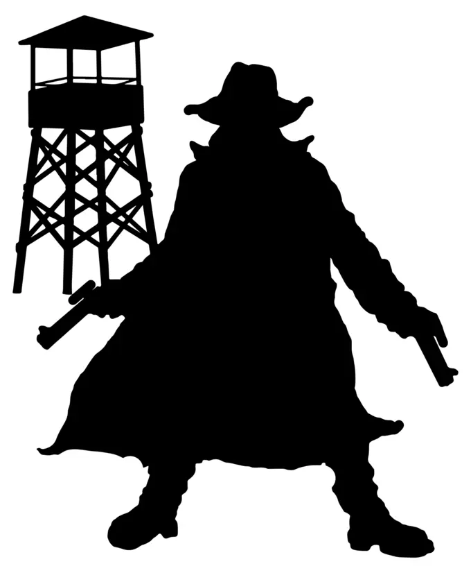 Gunslinger Silhouette
