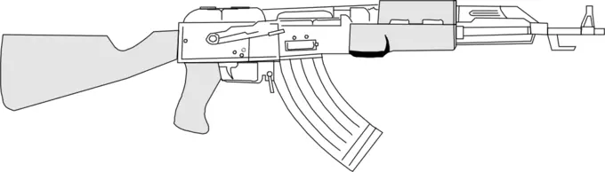 Ak-47 gun