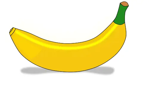 Yellow banana