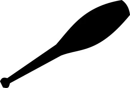 Image of silhouette of a Juggling Club