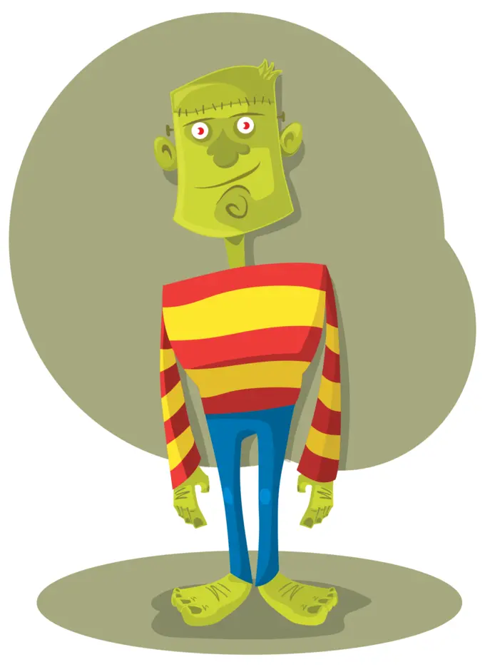 Cartoon Frankenstein