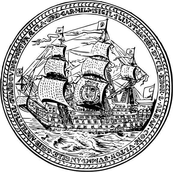 The Duke of York medal vector