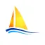 Summer boat vector clip art