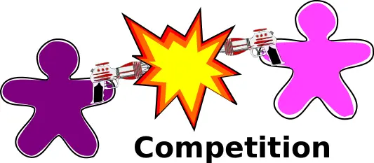 Gingerbread laser fight vector graphics