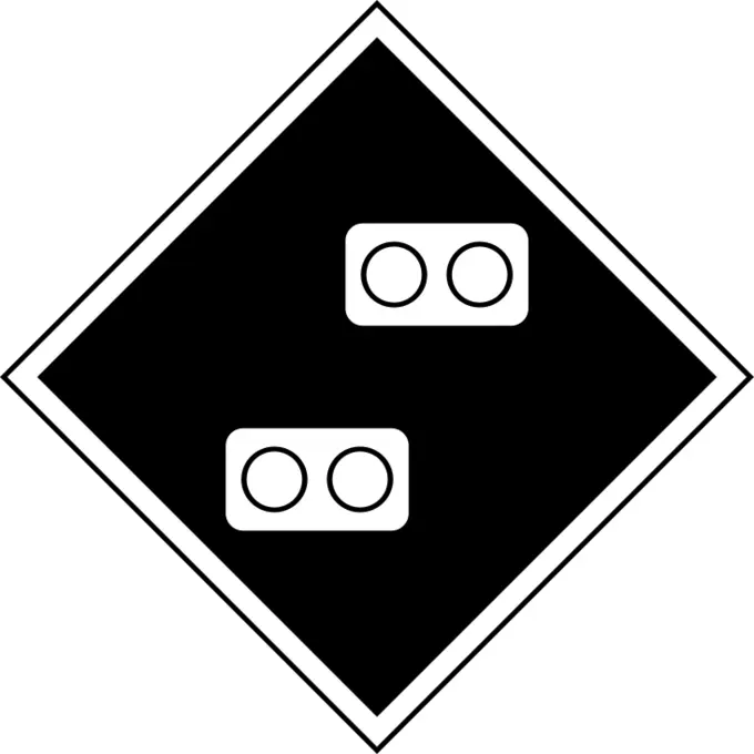 Attention! Gap in electricity supply railways sign vector image