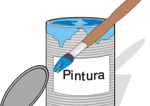 Paint can vector illustration