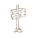 Signpost vector image