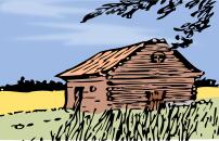 Vector graphics of barn