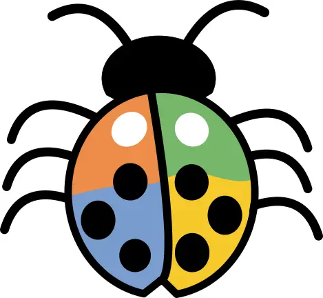Windows bug vector image